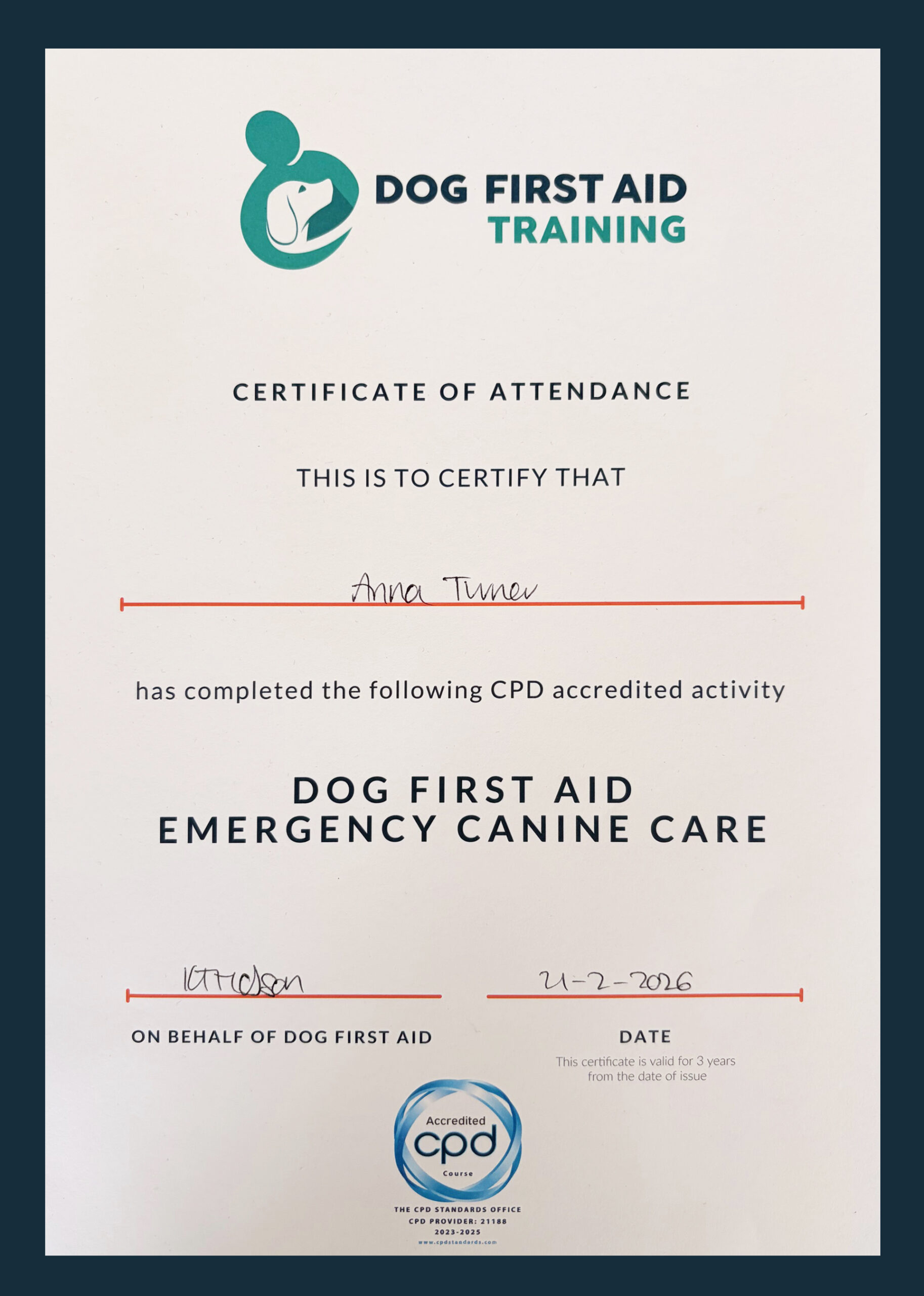 DOG FIRST AID_Feb 2026_border